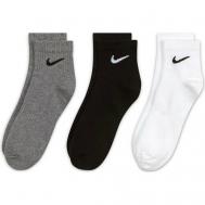 Носки , размер XL, мультиколор, 3 пары Nike
