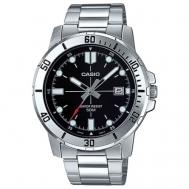 Наручные часы  Collection MTP-VD01D-1E, серебряный, черный Casio
