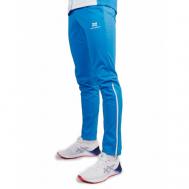 Беговые брюки , мембрана, регулировка объема талии, водонепроницаемые, размер S, голубой, синий NORDSKI