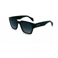 Солнцезащитные очки , квадратные, с защитой от УФ, для женщин, черный Uspa