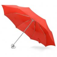 Зонт , механика, 3 сложения, система «антиветер», чехол в комплекте, красный Rimini