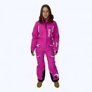 Комбинезон , зимний, силуэт полуприлегающий, карман для ски-пасса, мембранный, утепленный, водонепроницаемый, размер S, розовый Snow Headquarter