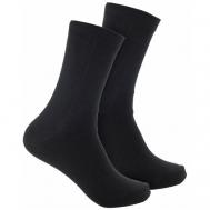 Мужские носки , 5 пар, классические, размер 27-29, черный Весёлый носочник