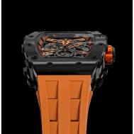 Наручные часы  Automatic Мужские наручные часы  Automatic TB8208A-01, коралловый, оранжевый TSAR BOMBA