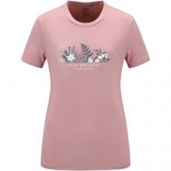 Футболка  Women's short-sleeve T-shirt, размер L, розовый TOREAD