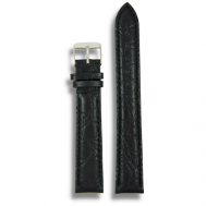 Ремешок , натуральная кожа, застежка пряжка, размер 22/20 XL, черный J.Franco