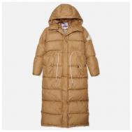 Куртка  , демисезон/зима, средней длины, подкладка, размер S, бежевый HOLUBAR
