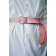 Ремень , размер 86, розовый Rada Leather