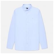 Рубашка , длинный рукав, манжеты, размер XXL, голубой Hackett London