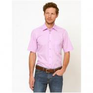 Рубашка , размер 38 164-170, фиолетовый Allan Neumann