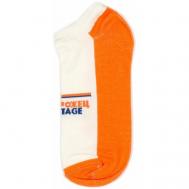 Носки , размер 41-45, оранжевый Запорожец heritage