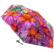 Мини-зонт , механика, 5 сложений, купол 94 см, 6 спиц, для женщин, фиолетовый RainLab