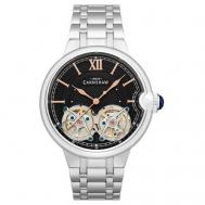 Наручные часы   Barallier ES-8266-33, черный, серебряный Earnshaw