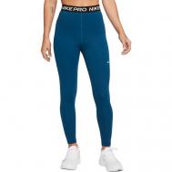 Легинсы  для фитнеса , размер L, синий Nike