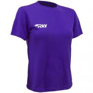 Беговая футболка , силуэт прилегающий, без чашки, размер 48, фиолетовый RAY