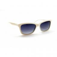 Солнцезащитные очки , прямоугольные, оправа: пластик, поляризационные, для женщин, синий BELESSE