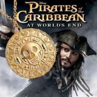 Кулон-монета золото Элизабет Суонн Пираты Карибского моря