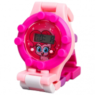 Наручные часы , кварцевые, корпус пластик, ремешок пластик, розовый Hasbro