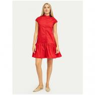 Платье , размер 42, красный Ermanno Firenze