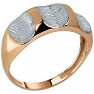 Кольцо  комбинированное золото, 585 проба, размер 18, серебряный, золотой Magic Stones