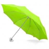 Зонт , механика, 3 сложения, система «антиветер», чехол в комплекте, зеленый Rimini