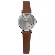 Наручные часы , серый, коричневый Emporio Armani