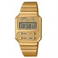 Наручные часы  A100WEG-9A, золотой Casio