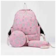 Рюкзак , текстиль, розовый Dreammart