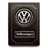 Обложка для автодокументов , черный Volkswagen