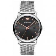 Наручные часы  Luigi AR11272, серебряный, черный Emporio Armani