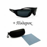 Солнцезащитные очки , поляризационные, для мужчин, черный Adyd