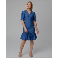 Платье , размер 44, синий Lovelyforever