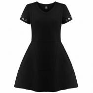 Платье , размер XL, черный Poivre Blanc
