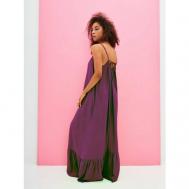Сарафан , размер Единый, фиолетовый "Yolka_Dress"