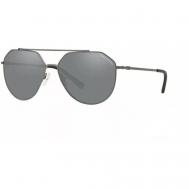 Солнцезащитные очки , авиаторы, оправа: металл, с защитой от УФ, для мужчин, серый Luxottica