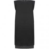 Платье , вечернее, размер 54, черный NUOVO BORGO