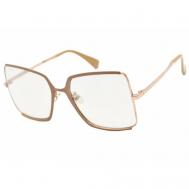 Солнцезащитные очки  MM0070-H, бабочка, оправа: металл, с защитой от УФ, для женщин, мультиколор Max Mara