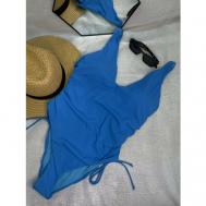Слитный купальник , размер 42, голубой Amalora