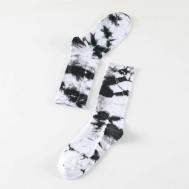 Женские носки , размер 36/41, черный, белый LUCASHOCKN