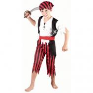 Карнавальный пиратский костюм для мальчика детский Lucida