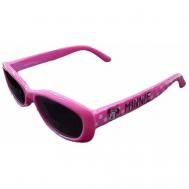 Солнцезащитные очки  00-00005187, оправа: пластик, чехол/футляр в комплекте, для девочек, розовый, голубой Нет бренда