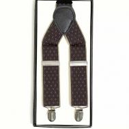 Подтяжки размер 190, коричневый Suspenders