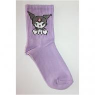 Носки , размер 36-43, фиолетовый FRIDA