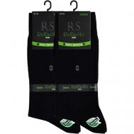 Носки , 2 пары, размер 42-45, черный Raffaello Socks