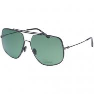 Солнцезащитные очки , авиаторы, оправа: металл, для мужчин, черный Tom Ford