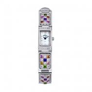 Наручные часы LINCOR Часы Lincor 1141S12-B6B1 Грация, серебряный FLORA