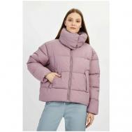 Куртка  , демисезон/лето, средней длины, силуэт прямой, карманы, капюшон, манжеты, вентиляция, размер 44, розовый Baon