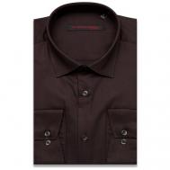 Рубашка , размер (46)S, коричневый Alessandro Milano