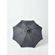 Зонт-трость , механика, купол 87 см., 8 спиц, система «антиветер», для женщин, черный, фиолетовый Grant Barnett