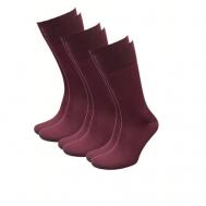 Комплект 3 пары носки Гранд ZCmr149, Бордовый, 29 Гранд